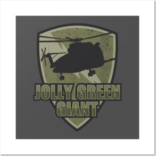 HH-3E Jolly Green Giant (subdued) Posters and Art